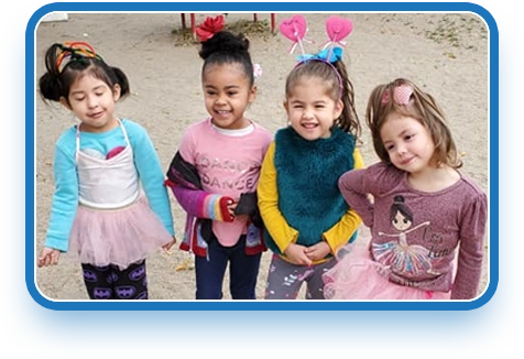 kids enjoying themselves with free childcare for low income in los angeles county