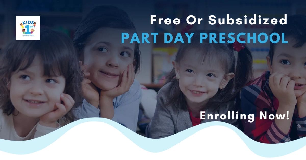 Half Day Preschool | Subsidized Care For Low Income Families