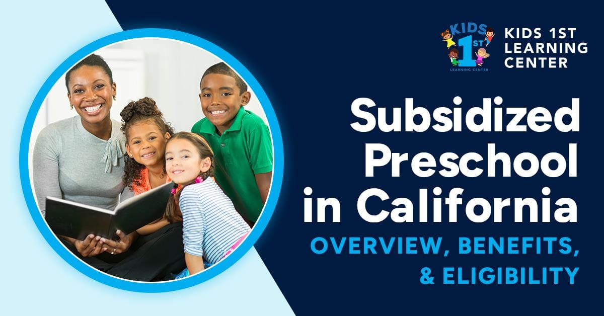 subsidized preschool programs