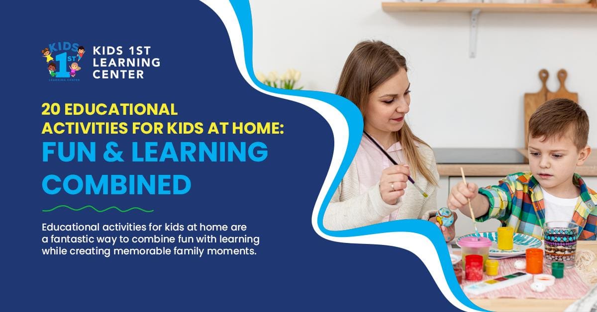 Educational Activities for Kids at Home