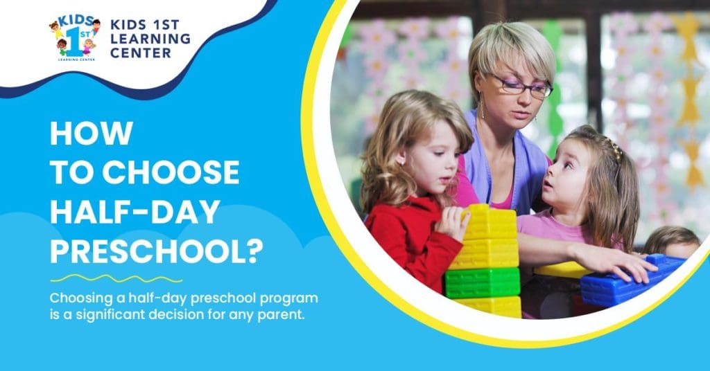 How to Choose Half Day Pre School