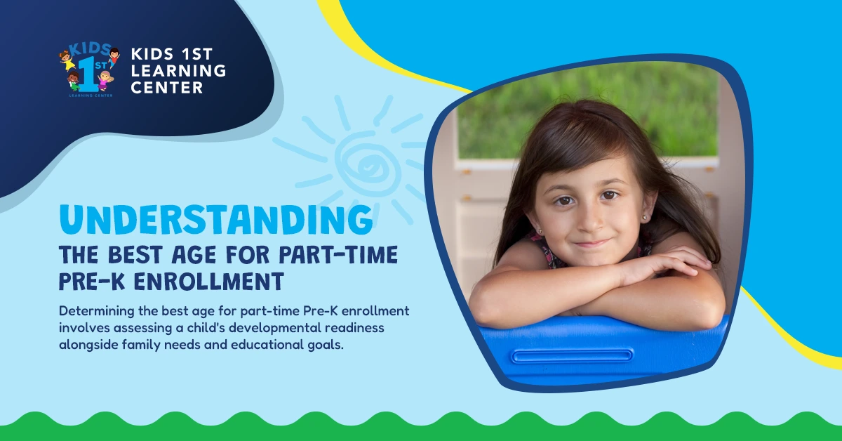 Best Age for Part-Time Pre-K