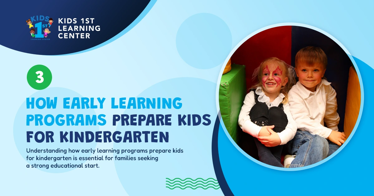How early learning programs prepare kids for kindergarten