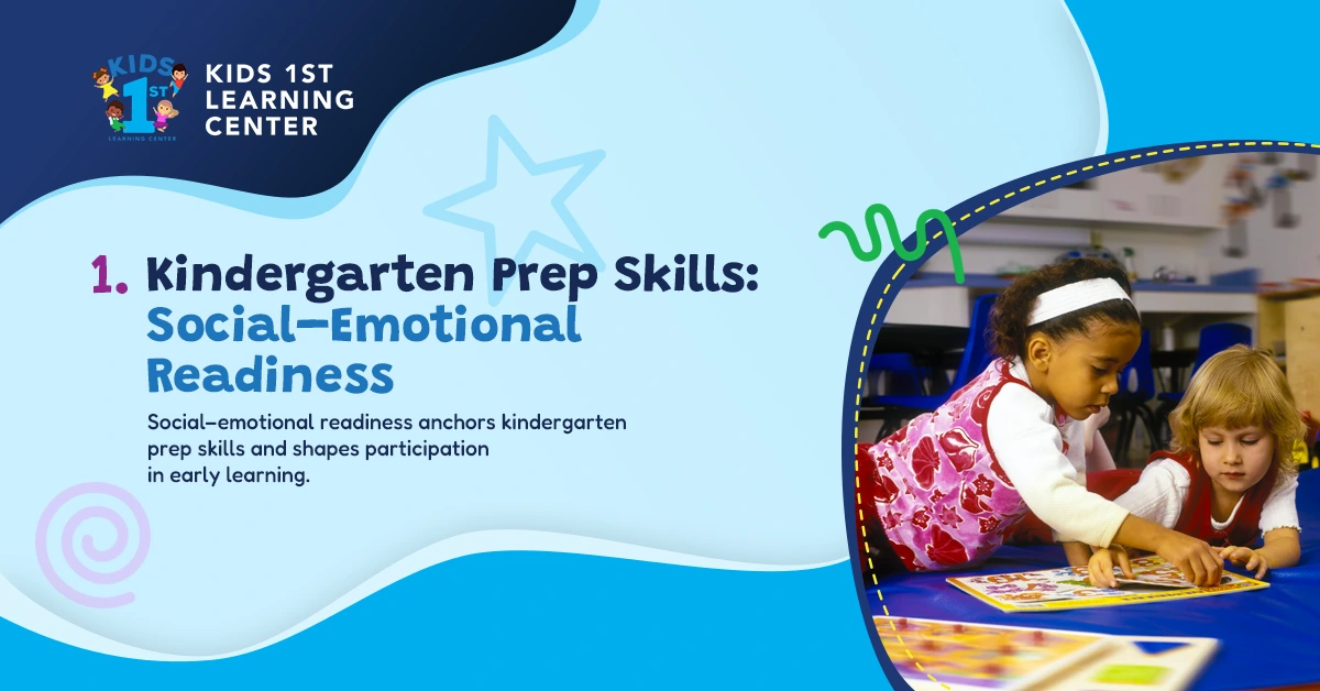 Kindergarten prep skills