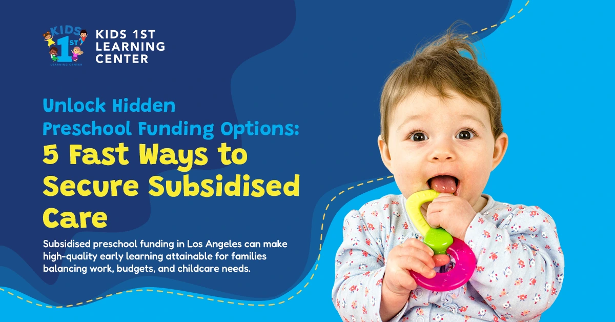 subsidised preschool funding in Los Angeles