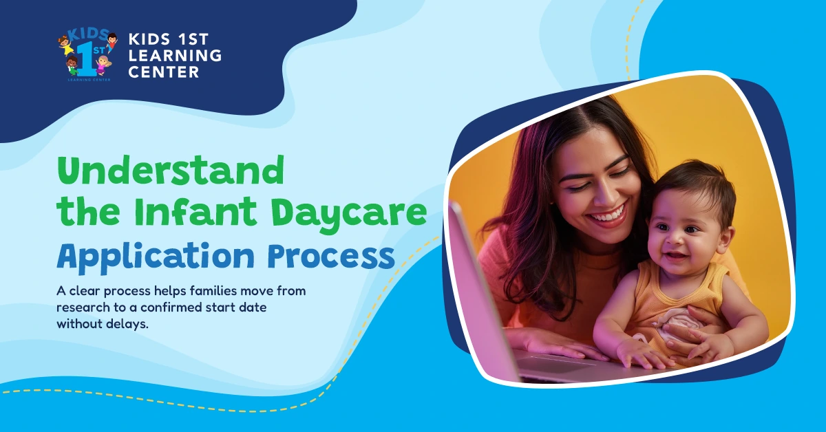 infant daycare application process