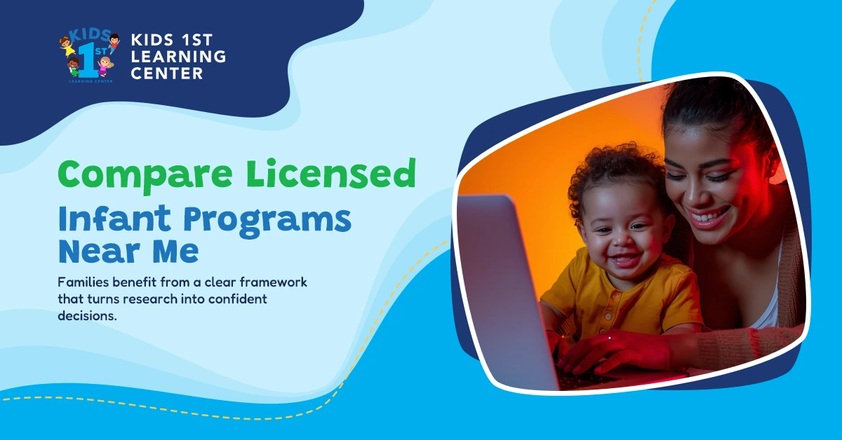 licensed infant programs near me
