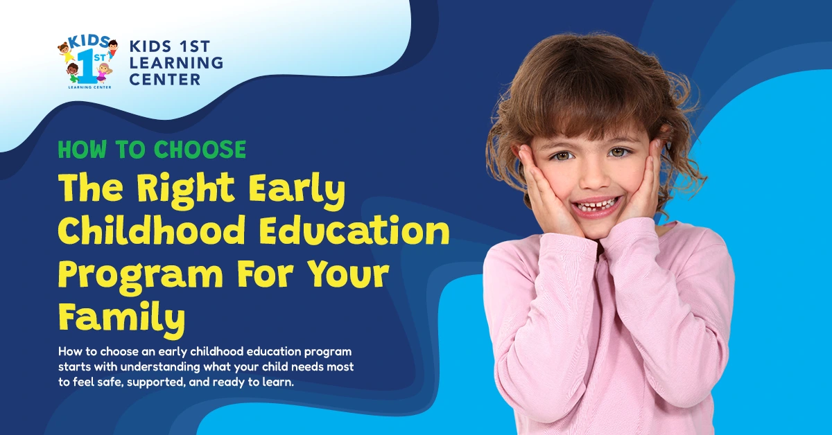 How To Choose The Right Early Childhood Education Program