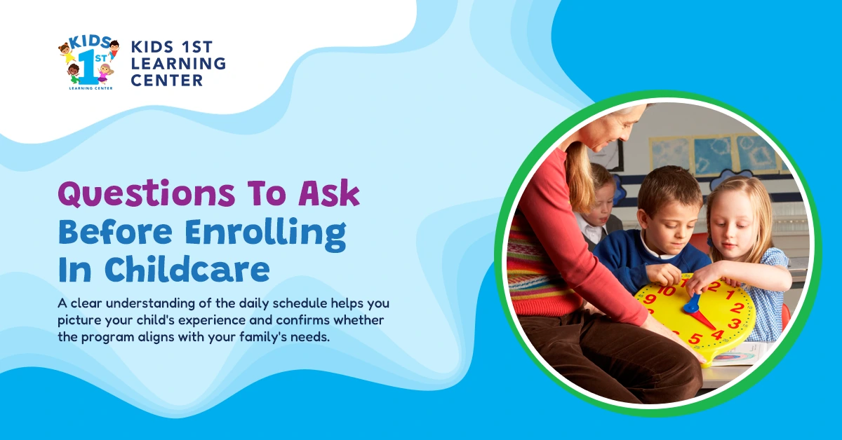 Questions To Ask Before Enrolling In Childcare