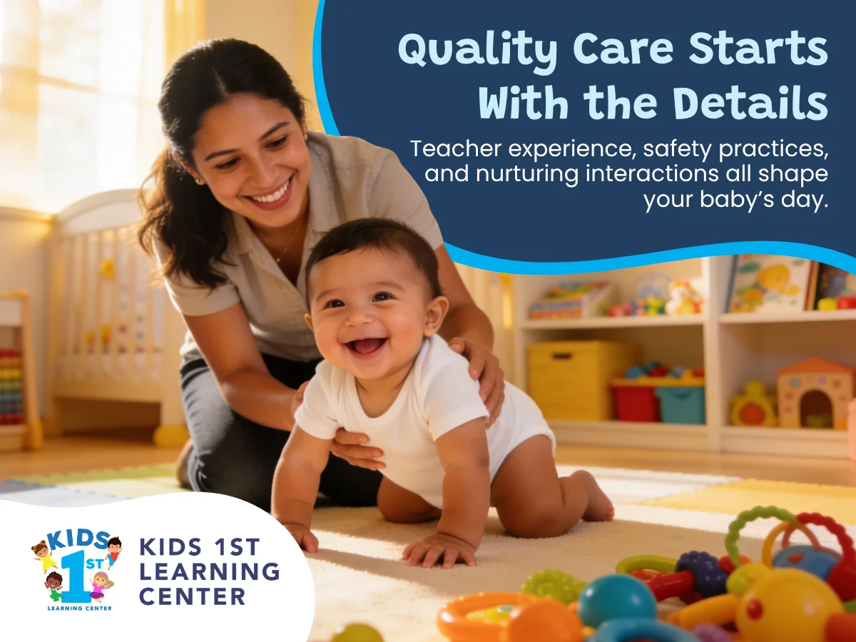 Childcare for Infants Near Me Quality Factors