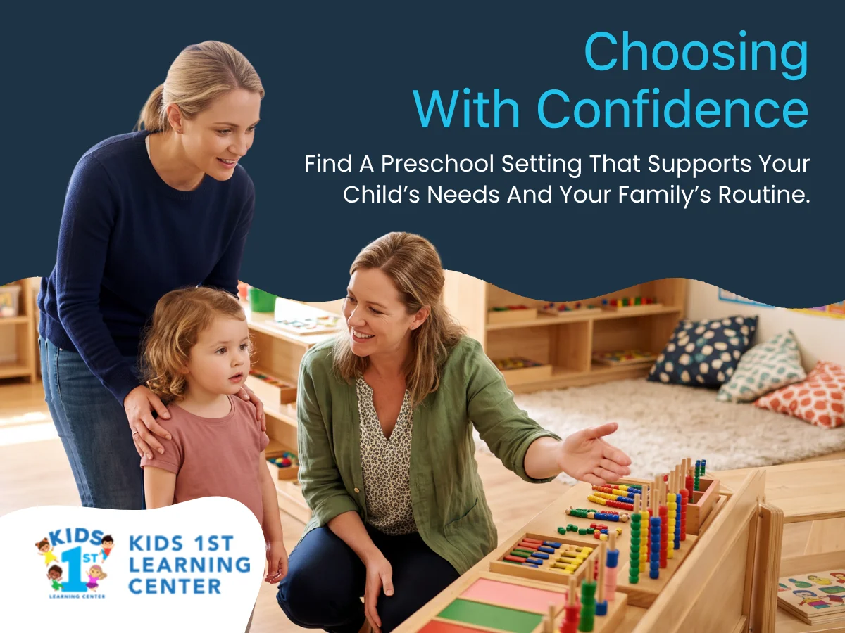 How To Choose The Right Preschool Program For Your Child